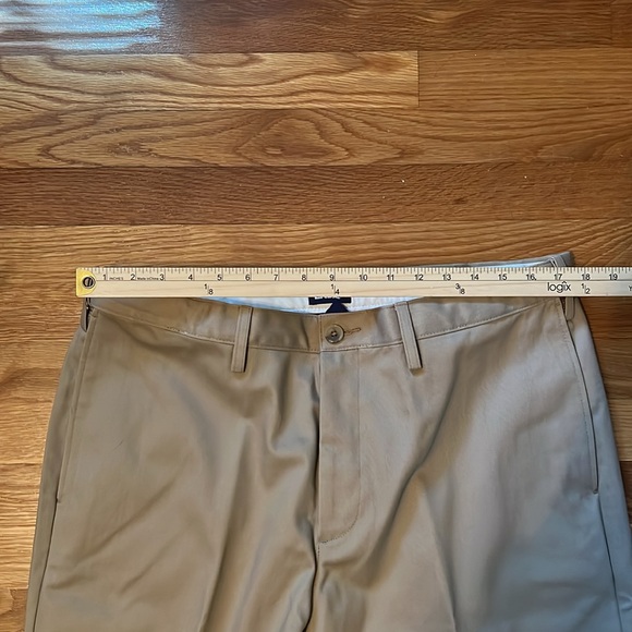 Lands end traditional fit Classic Tan Men's Pants size 38 - Picture 4 of 10